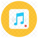 Gravacao De Musica Musica Gravacao De Midia Ícone