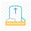 Grave Halloween Tombstone Icon