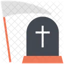 Halloween Scary Grave Icon