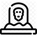 Grave Burial Site Icon