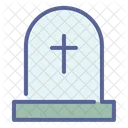 Cemetry Tombstone Easter Icon