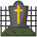 Cemetery Dead Grave Icon