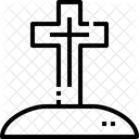 Grave Cross Christian Icon