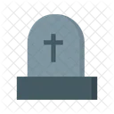 Grave Monument Cross Icon