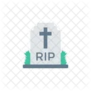 Grave Tombstone Cemetery Icon