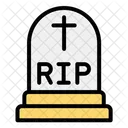 Grave Funeral Cementery Icon