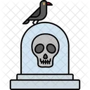 Grave Halloween Rip Icon