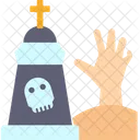 Grave And Hand Grave Hand Icon