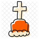 Grave Cross Icon