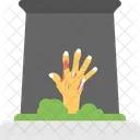 Zombie Hand Grave Icon