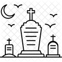 Grave headstone  Icon