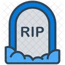 Halloween Scary Grave Icon