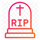 Grave Funeral Cementery Icon