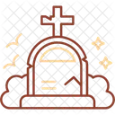 Grave Tomb Burial Site Icon