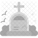 Grave Tomb Burial Site Icon