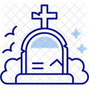Grave Tomb Burial Site Icon