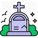 Grave Tomb Burial Site Icon