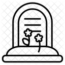 Grave Cemetery Icon