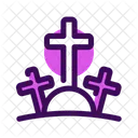 Grave Halloween October Icon