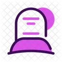 Grave Halloween October Icon
