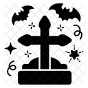 Grave Funeral Home Tombstone Icon