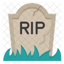 Grave Graveyard Scary Icon