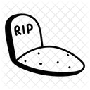 Gravestone Rip Dead Icon