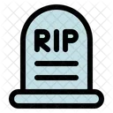 Grave Halloween Scary Icon