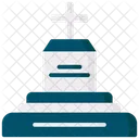 Grave Hacking Spam Alert Icon
