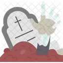 Grave Hand Halloween Icon
