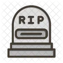 Halloween Death Rip Icon
