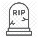 Grave Gravestone Funreal Icon