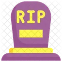 Grave Rip Death Icon