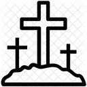 Halloween Grave Graveyard Icon