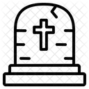 Grave Spooky Terror Icon