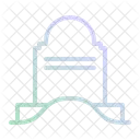 Grave Halloween Decoration Icon
