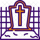 Grave Death Burial Icon