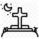Grave Gravestone Tombstone Icon