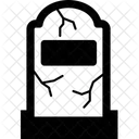Grave Glyph Flower Cemetery Icon