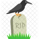 Grave With Crow Tomp Crow アイコン