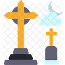 Graves Coffin Grave Icon