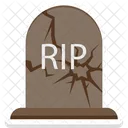Halloween Gravestone Tombstone Headstone Icon