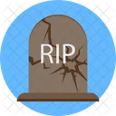 Halloween Gravestone Tombstone Headstone Icon