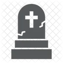 Gravestone Halloween Scary Icon