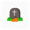 Gravestone Grave Halloween Icon