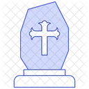 Gravestone Tombstone Cemetery Icon