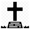 Gravestone Graveyard Funeral Home Icon