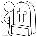 Gravestone Headstone Stone Icon