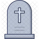 Gravestone Funeral Rip Icon