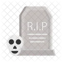 Scary Spooky Graveyard Icon